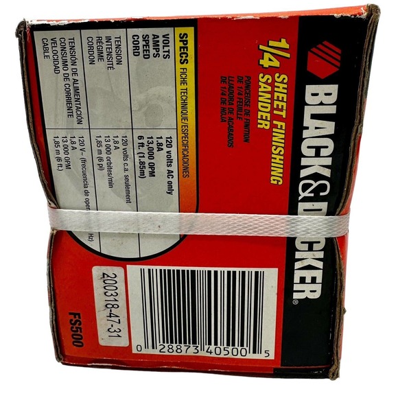 Black & Decker ¼‎ Sheet Finishing Sander FS500 - Picture 6 of 7